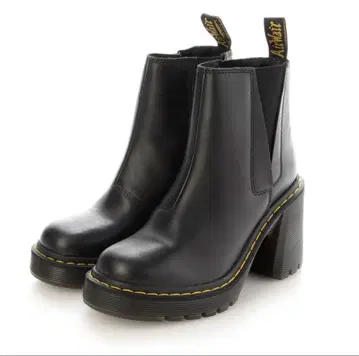 Dr.Martens 사이드 고어 부츠 통굽 첼시 부츠