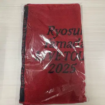 [미개봉 새상품] 야마다 료스케 RED 페이스 타월