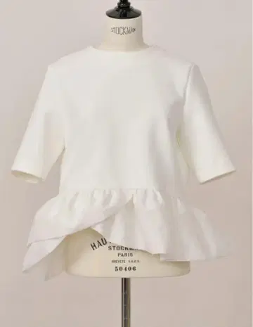 Heve PEONY 페플럼 BL 화이트