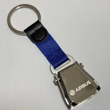 AIRBUS 에어버스 시트 벨트 버클 키링 ANA 새상품