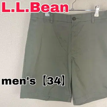 Z305 [L.L.Bean] 숏 팬츠 [남성용 34] 올리브 그린
