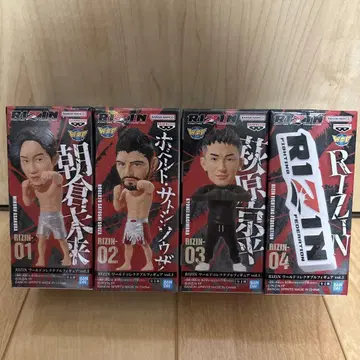 RIZIN 월드 콜렉터블 피규어 4종 컴플리트 세트