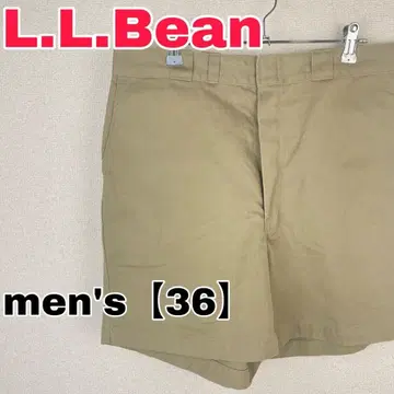 Z306 [L.L.Bean] 숏 팬츠 하프 팬츠 [남성용 36] 카키