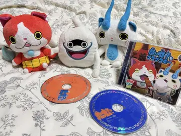 지바냥 봉제 인형 세트 CD 2장 포함
