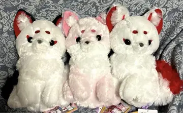 쵸코네이비와 여우 봉제 인형 3종 세트