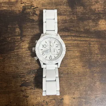 NIXON 42-20 CHRONO 닉슨 화이트 손목시계