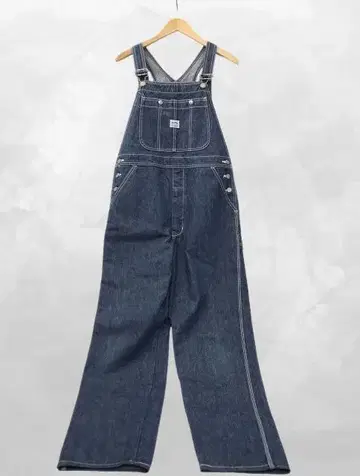 월드 워커즈 90s 빈티지 데님 오버롤 M