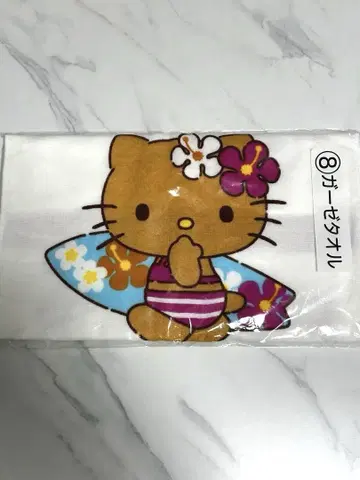 헬로키티 갸루키티 거즈 타월