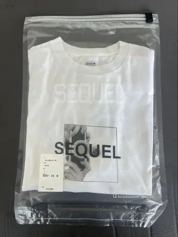새상품 정가 14300엔 SEQUEL 티셔츠 SIZE L