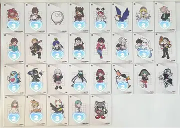 Crazy raccoon CR 컬렉션 카드 노멀 68장