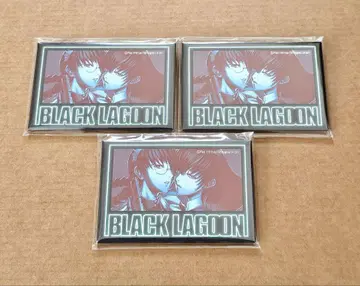 BLACK LAGOON 스크래치 로베르타 캔뱃지