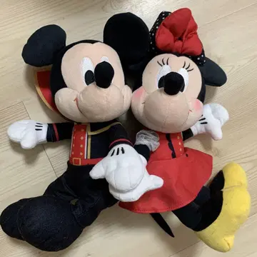 미키와 미니 봉제 인형