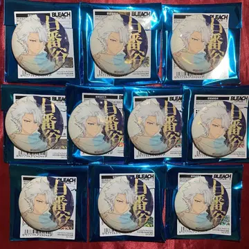BLEACH 상하이 중국 한정판 글리터 캔뱃지 10개 히즈카야 토시로