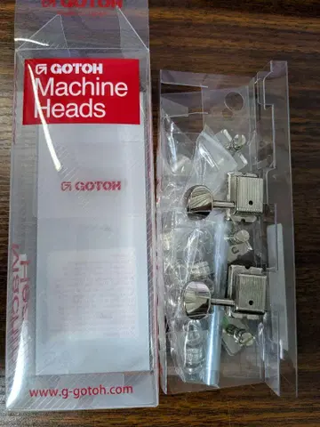 GOTOH SD91-MG-05M-L6-Nickel 매그넘 락 페그 6개