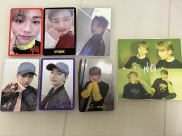 stray kids 현진 hyunjin 트레이딩 카드 miroh 흠집