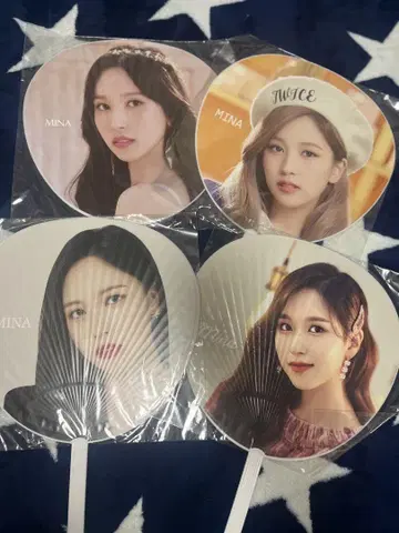 TWICE Mina 부채 4개 세트