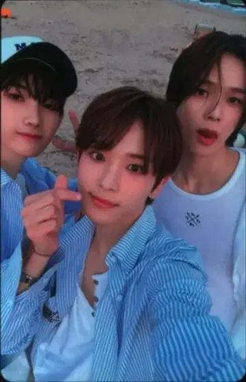 &TEAM 초회 한정판 JO/HARUA/K 파랑 유닛