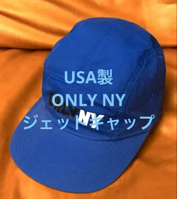 새상품급 USA제 ONLY NY 온리 뉴욕 제트 캡 블루