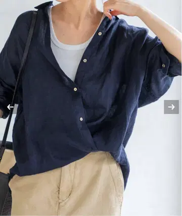spick and span 80 린넨 카슈쿨 빅 셔츠 2024년