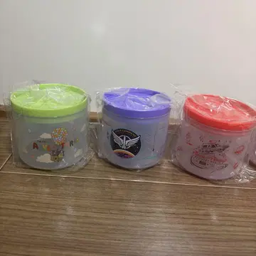 캐릭터 수납 용기 세트