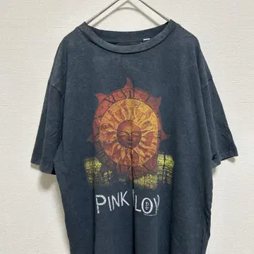 PINK FLOYD 핑크 플로이드 밴드 티셔츠 락 티셔츠 블랙 M