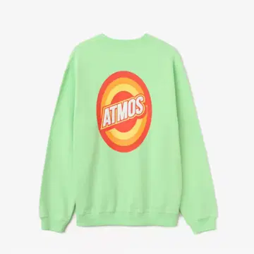 atmos 로고 스웨트 셔츠 XL Circle Gradient GREEN