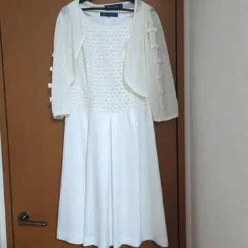MS GRACY 화이트 A 라인 원피스 38 사이즈