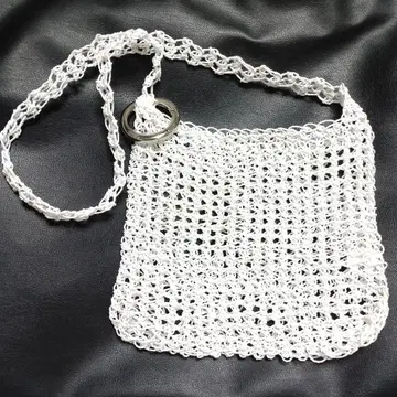 eleven 2nd PE Cord Mini Bag 미니 백 화이트