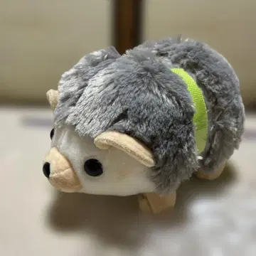 탄력 있는 고슴도치 봉제 인형 리드 포함 2개 세트
