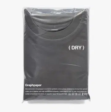 그라프페이퍼 DRY 팩 크루넥 티 그레이 4