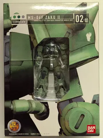 반다이 HCM Pro 기동전사 건담 MS-06F 자쿠 II 02-00