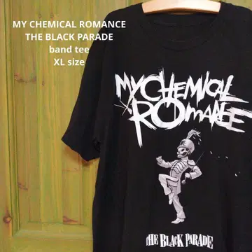 마이 케미컬 로맨스 THE BLACK PARADE 티셔츠 마이 케미