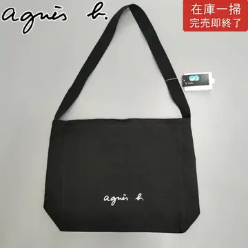 agnes b. 에네스베 로고 토트백 숄더백