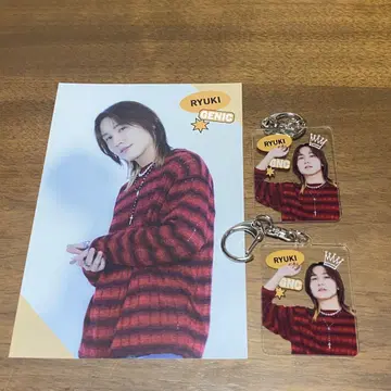 GENIC 코이케 류키 아크릴 키링 엽서