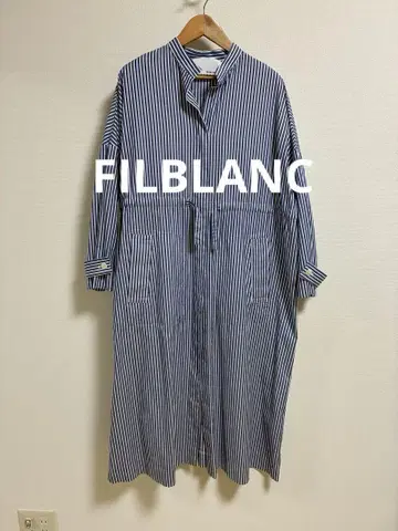 FILBLANC 필 블랑 코튼 스트라이프 원피스 일본제