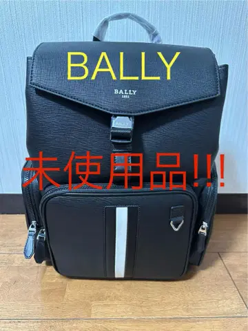 미사용품!!! BALLY 발리 블랙 럭색/백팩