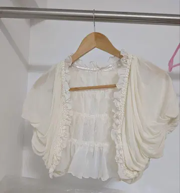 반팔 가디건 M 사이즈 엘레강트