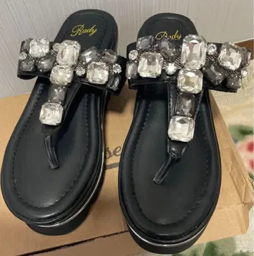 Rady 블랙 비쥬 샌들 L 새상품