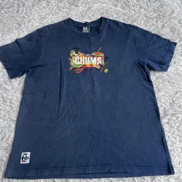 CHUMS 참스 티셔츠 블루 계열 M