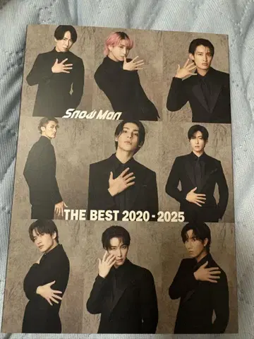 SnowMan THE BEST 2020-2025 일반ver