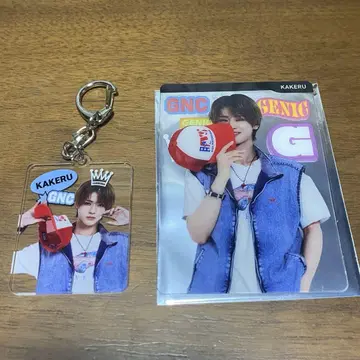 GENIC 아미미야 쇼 아크릴 키링 클리어 트레이딩 카드