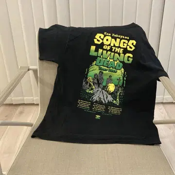 KenYokoyama 티셔츠 SONGS OF THE LIVING DEAD