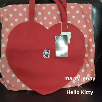 marryjenny 키티 콜라보 하트 백