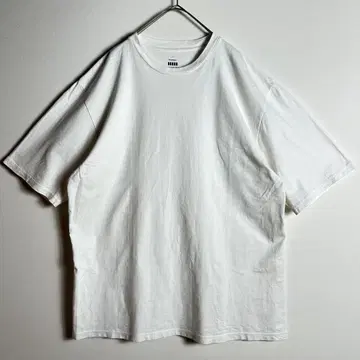그라프 페이퍼 티셔츠 Pack Crew Neck Tee 화이트