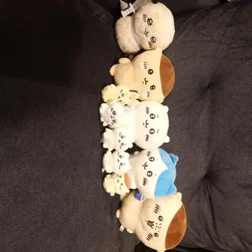 치이카와 봉제 인형 세트 판매 하치와레 밤만쥬 토끼 랏코