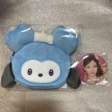 TWICE 나연 나브리 캔뱃지 캔뱃지 파우치 팝업