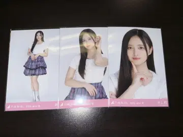노기자카46 브로마이드 이노우에 카즈 프릴 미니 스커트 3종 컴프