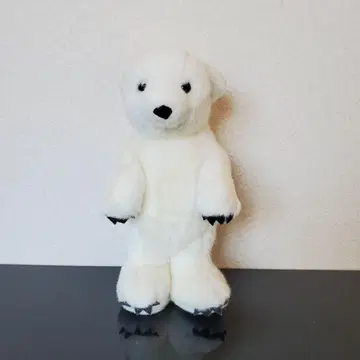 곰 봉제 인형 화이트