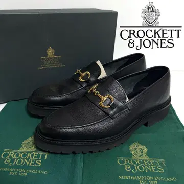 CROCKETT&JONES FINCHLEY2 비트 로퍼 27cm 블랙
