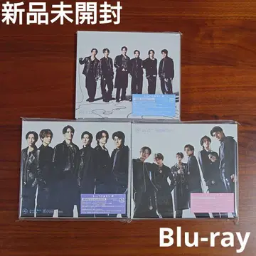 SixTONES CD 목소리 3형태 세트 BD 미개봉 새상품